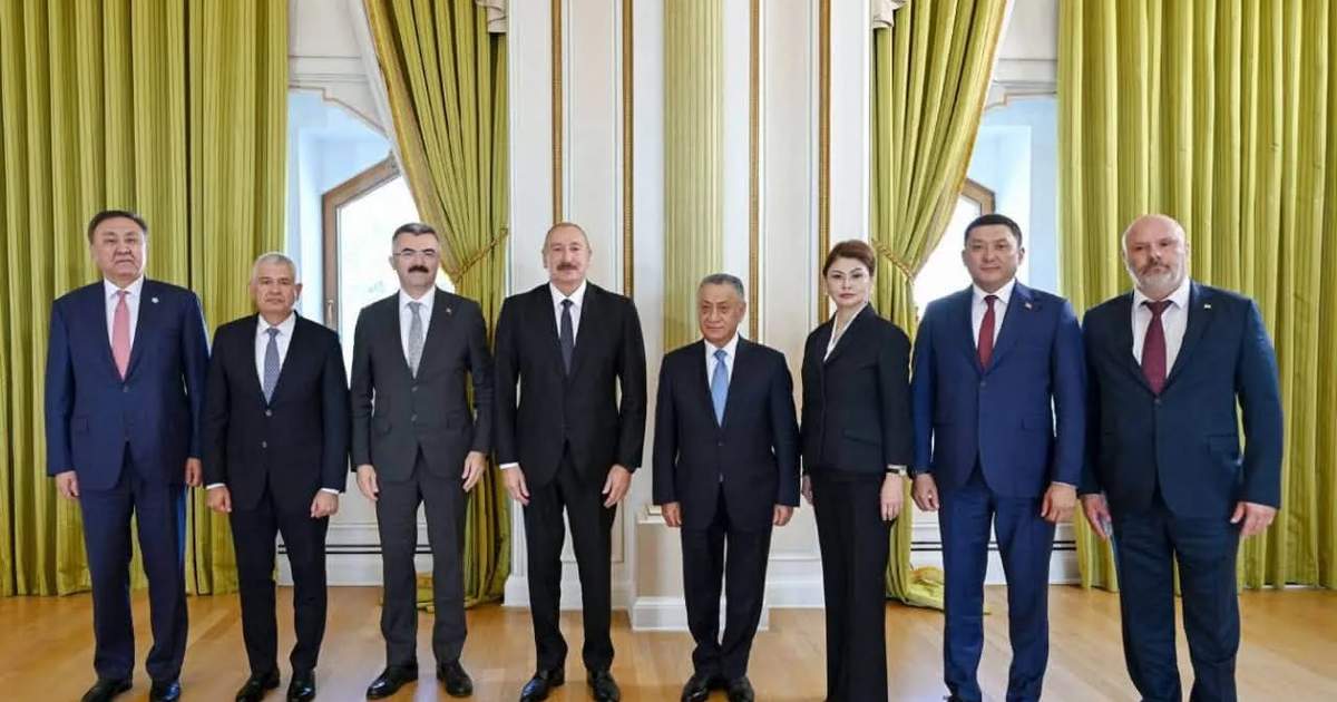 الرئيس إلهام علييف يبحث الأمن والتعاون مع أمناء مجالس الأمن في الدول الأعضاء في منظمة الدول التركية