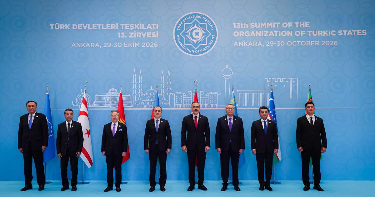 الوزير القرغيزي كولوباييف يشارك في اجتماع وزراء خارجية منظمة الدول التركية بأنقرة