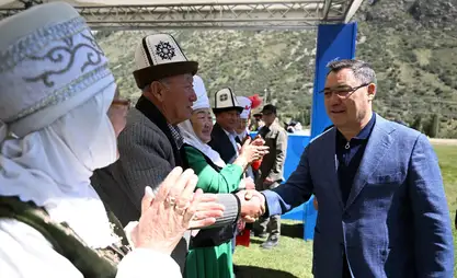 يقوم الرئيس القرغيزي بزيارة عمل إلى محافظتي أوش وجلال آباد