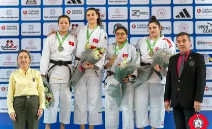 القرغيزية تفوز بالميدالية الفضية في كأس أوروبا المفتوحة للجودو في أنطاليا