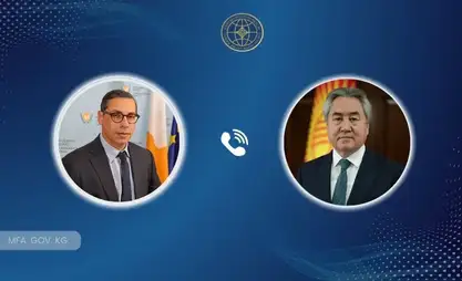 قرغيزستان وقبرص تبحثان تعزيز التعاون وتطوير العلاقات الثنائية