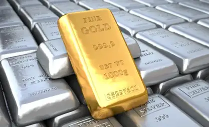 تراجع أسعار الذهب والفضة في بورصة COMEX