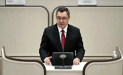 الرئيس جاباروف: العالم بدأ ينظر إلى قرغيزستان من منظور جديد
