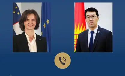 أجرى أباكيروف اتصالًا هاتفيًا مع كاتبة الدولة في وزارة الخارجية السلوفينية