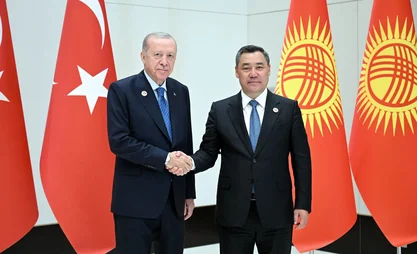 جاباروف وإردوغان يبحثان تعزيز العلاقات القرغيزية التركية