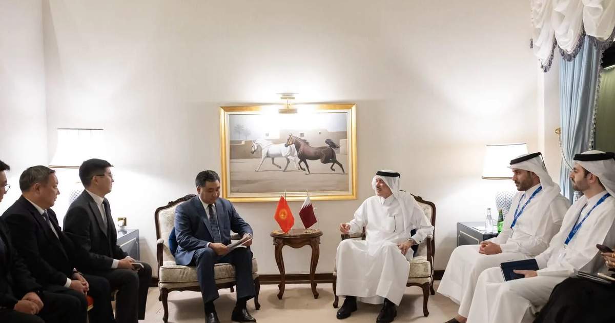 قرغيزستان وقطر تبحثان تعزيز التعاون التجاري والاقتصادي وفتح رحلات جوية مباشرة