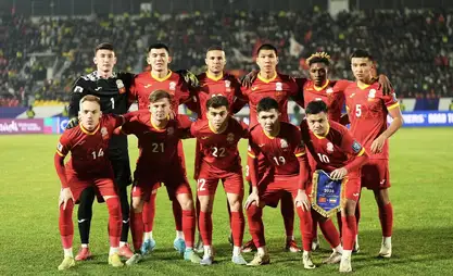 المنتخب الوطني القرغيزي يخوض مباراتين وديتين أمام فلسطين ضمن أيام فيفا