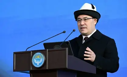 الرئيس صادر جاباروف يقوم بزيارة عمل إلى محافظتي باتكين وأوش