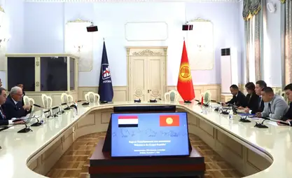 قرغيزستان ومصر تعززان التعاون الاقتصادي