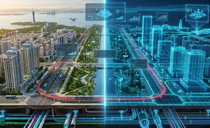 الصين تعرض مفهوم «المدن الثلاث» في منطقة شيونغآن لتعزيز البنية التحتية الذكية