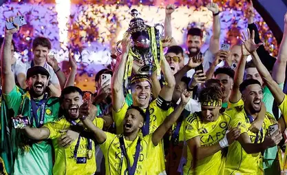 نادي «النصر» يتوّج بطلاً للدوري السعودي لكرة القدم