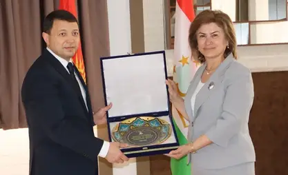 مناقشة تطوير التعاون الثقافي بين الجمهورية القرغيزية وجمهورية طاجيكستان في خجند